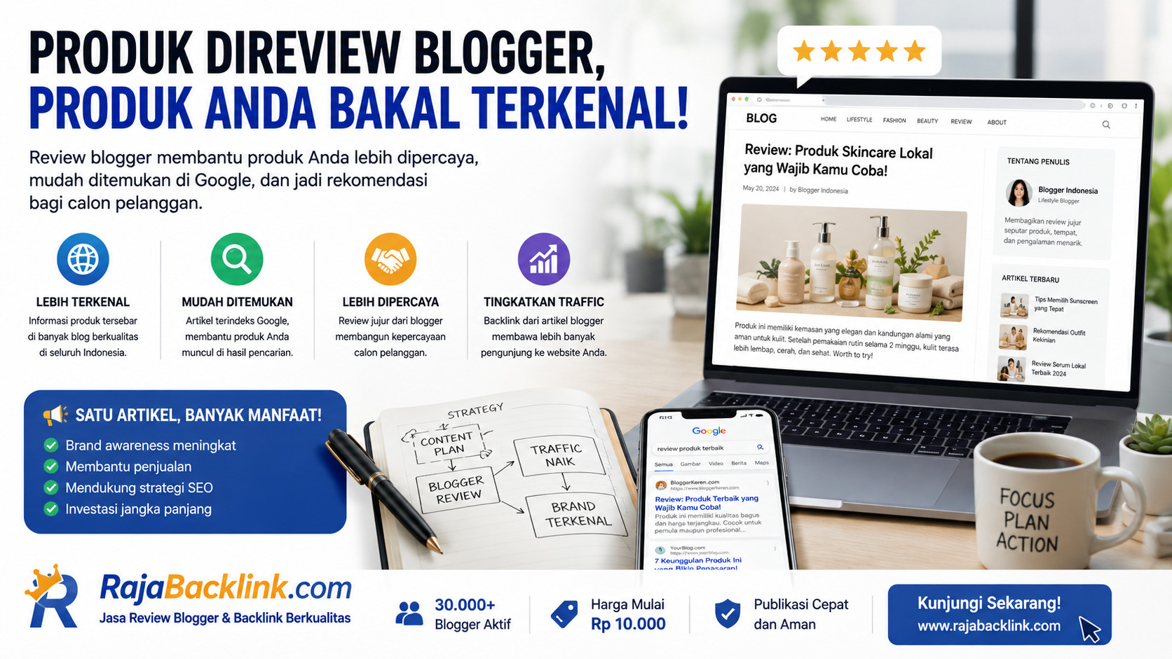 Produk Bisa Lebih Terkenal Setelah Direview Blogger? Ini Manfaatnya untuk Bisnis